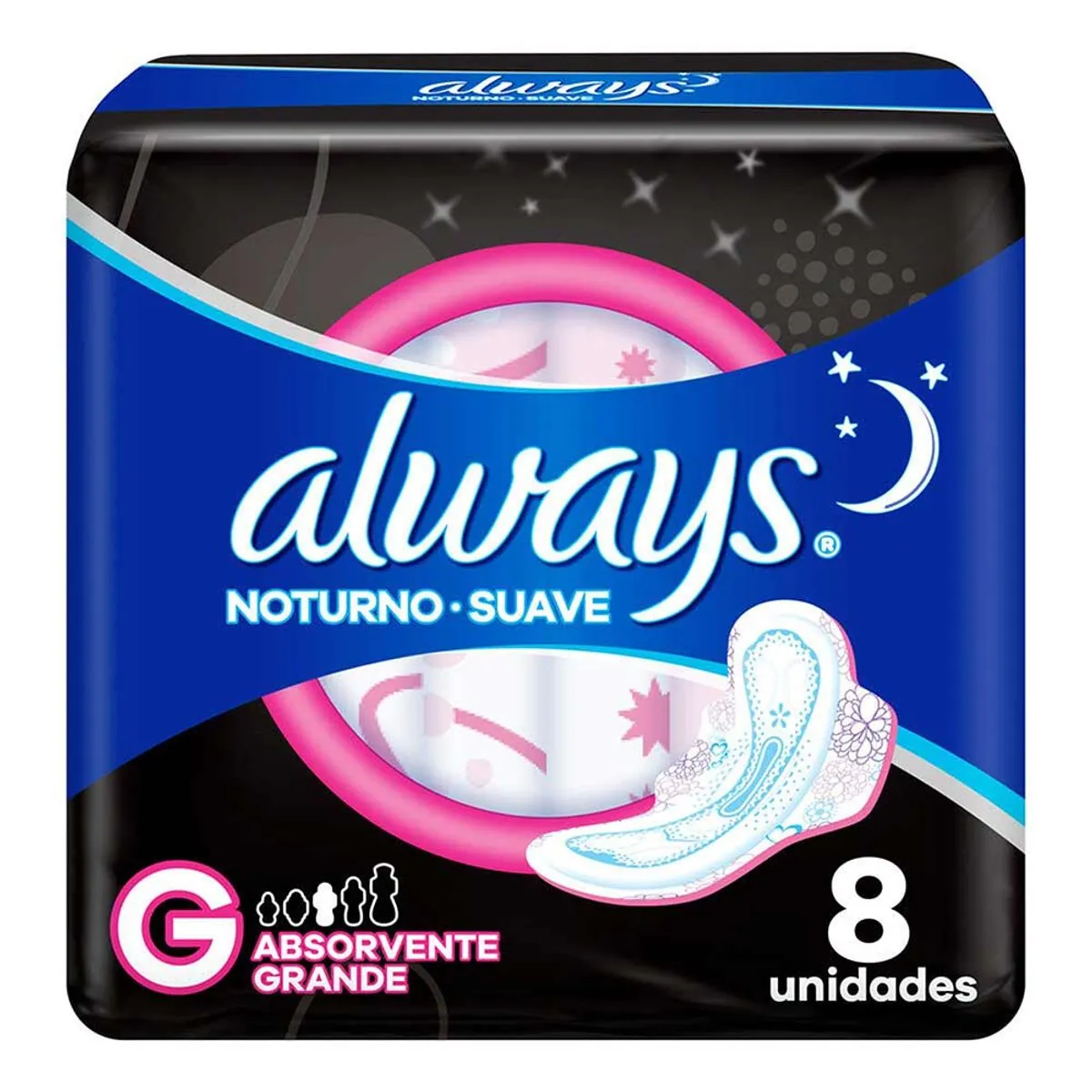 ABS ALWAYS NOT SUAVE C/8 G