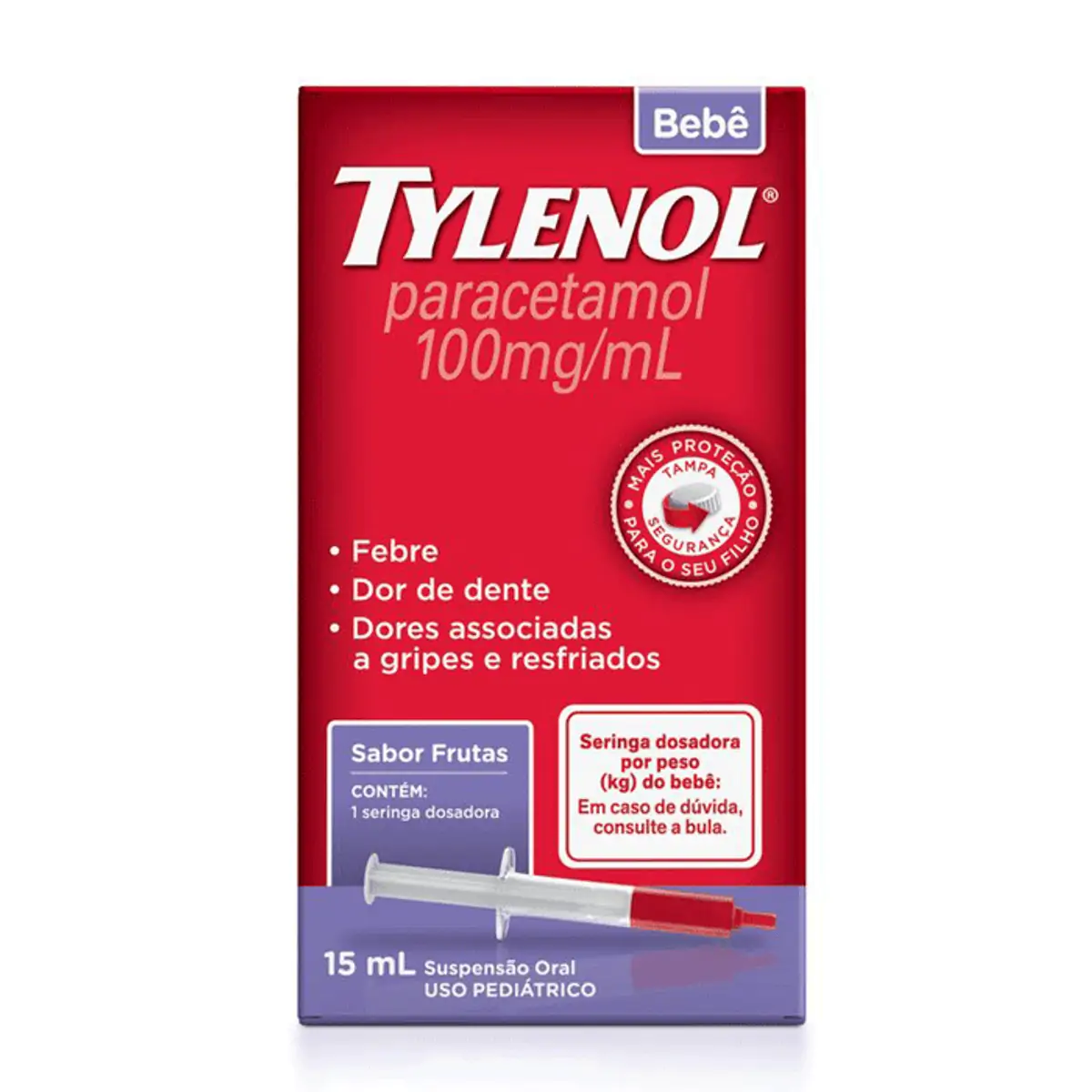TYLENOL BEBE 100MGML 15ML