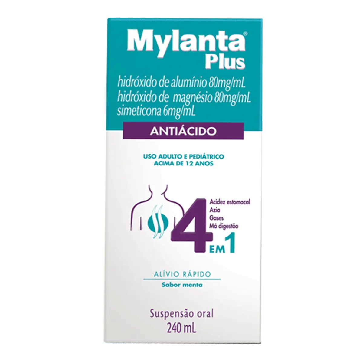 MYLANTA PLUS 240ML MENTA