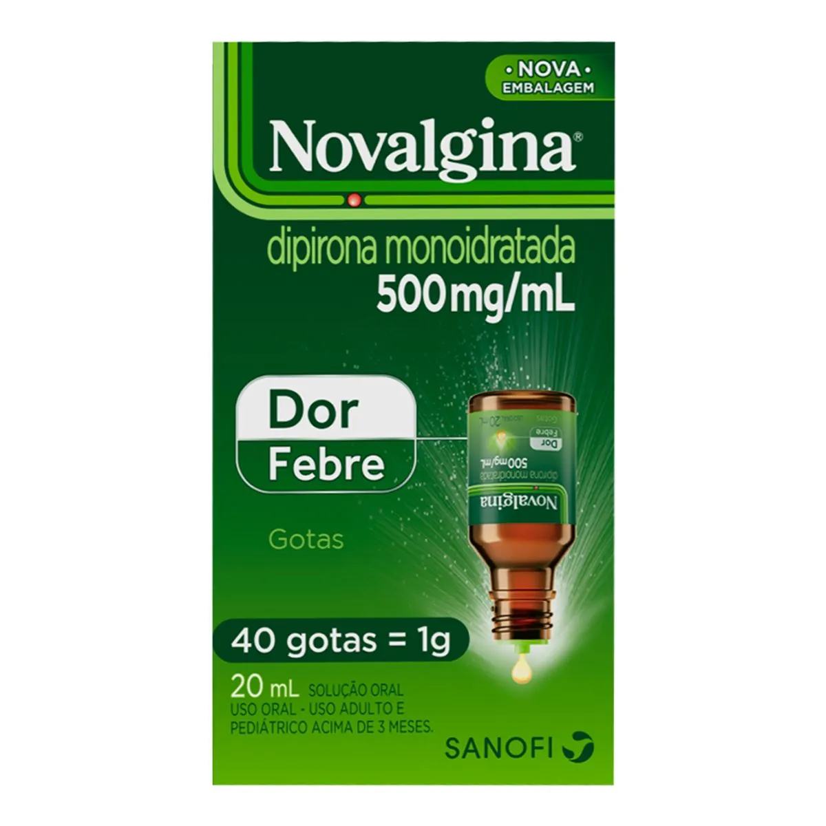 NOVALGINA GTS 20ML