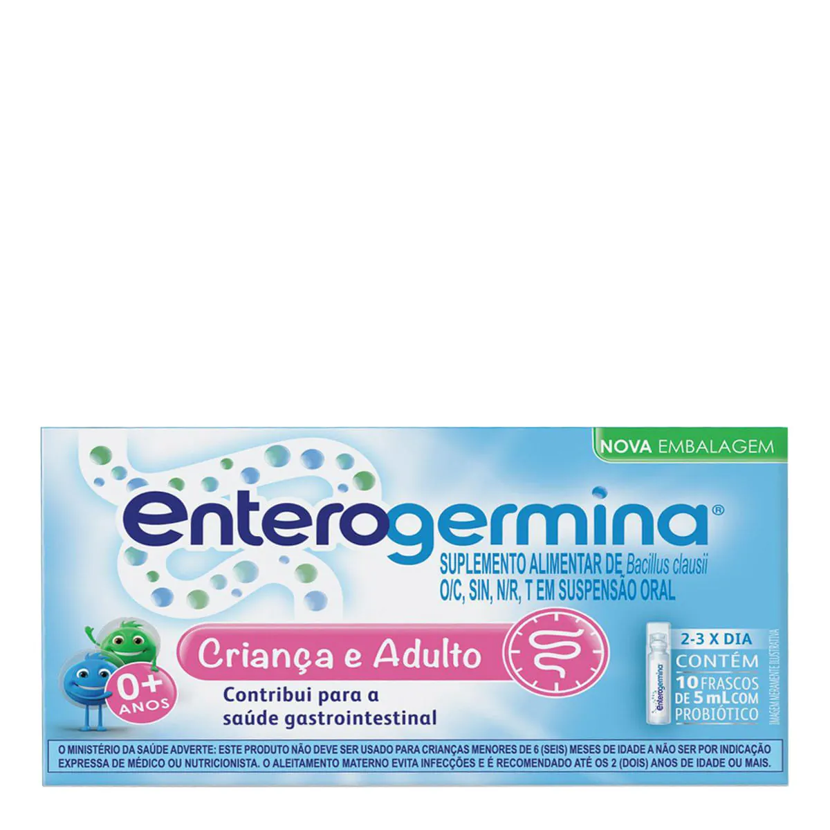 ENTEROGERMINA C/10 FLACONETES