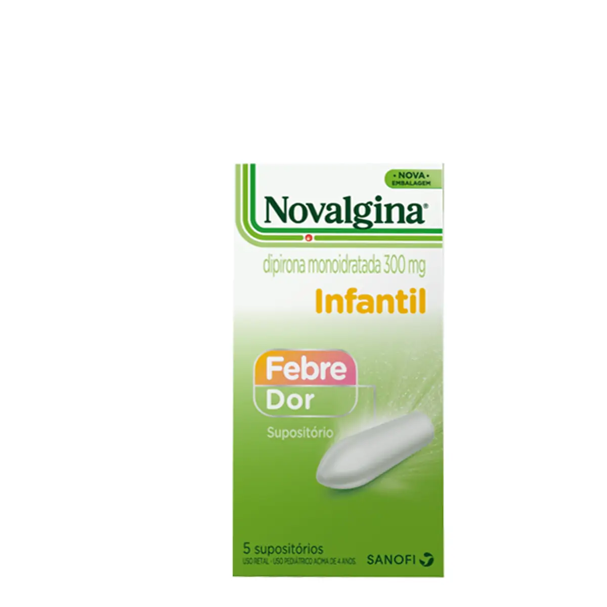 NOVALGINA SUPOSITORIO PED C/5