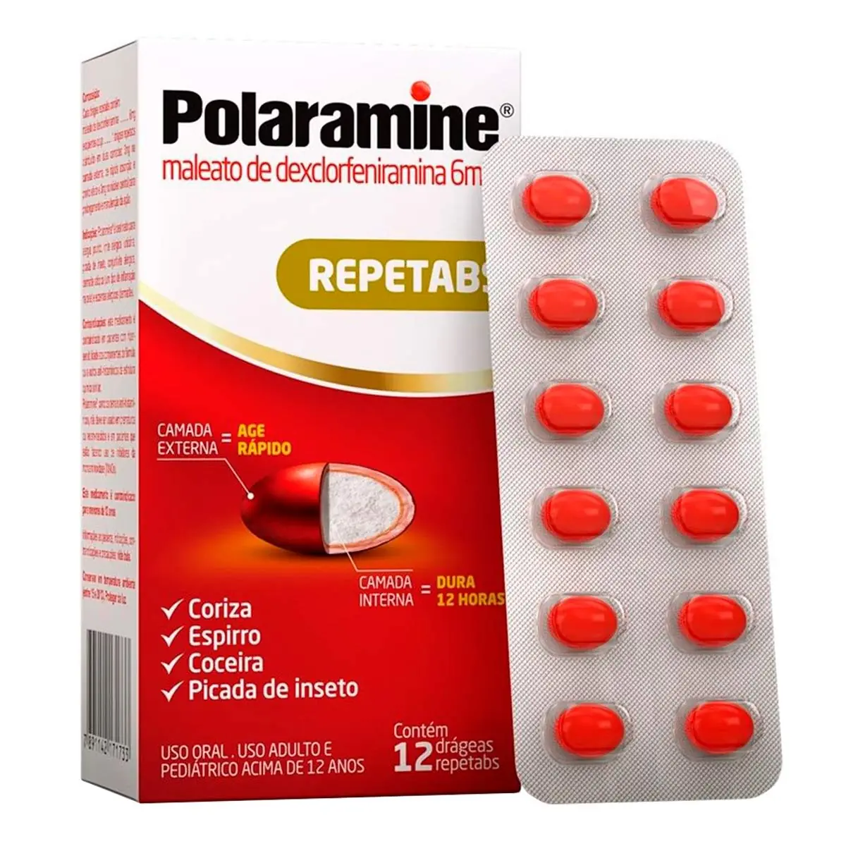 POLARAMINE 6MG REPETABS
