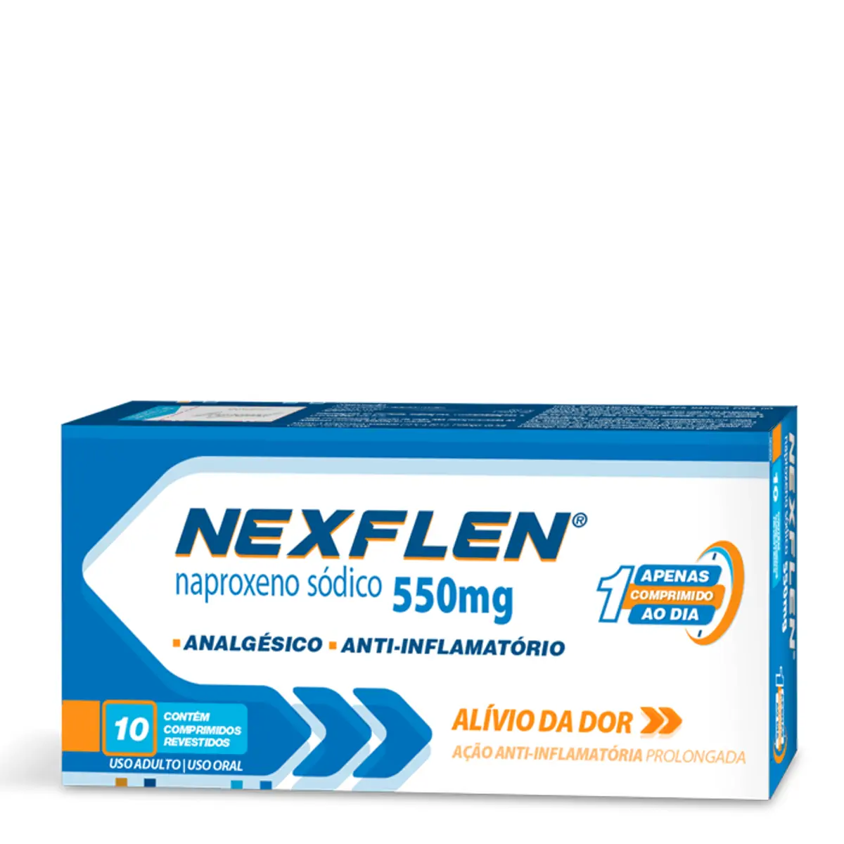 NAPROXENO 550MG C/10 NEXFLEN