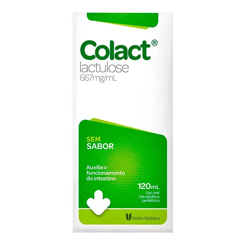 LACTULOSE 667MG XPE 120ML SEM SABOR COLACT