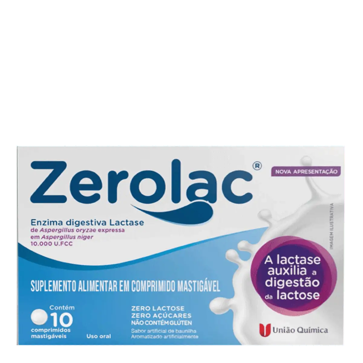 LACTASE 10.000 FCC C/10 ZEROLAC ( = LACDAY )
