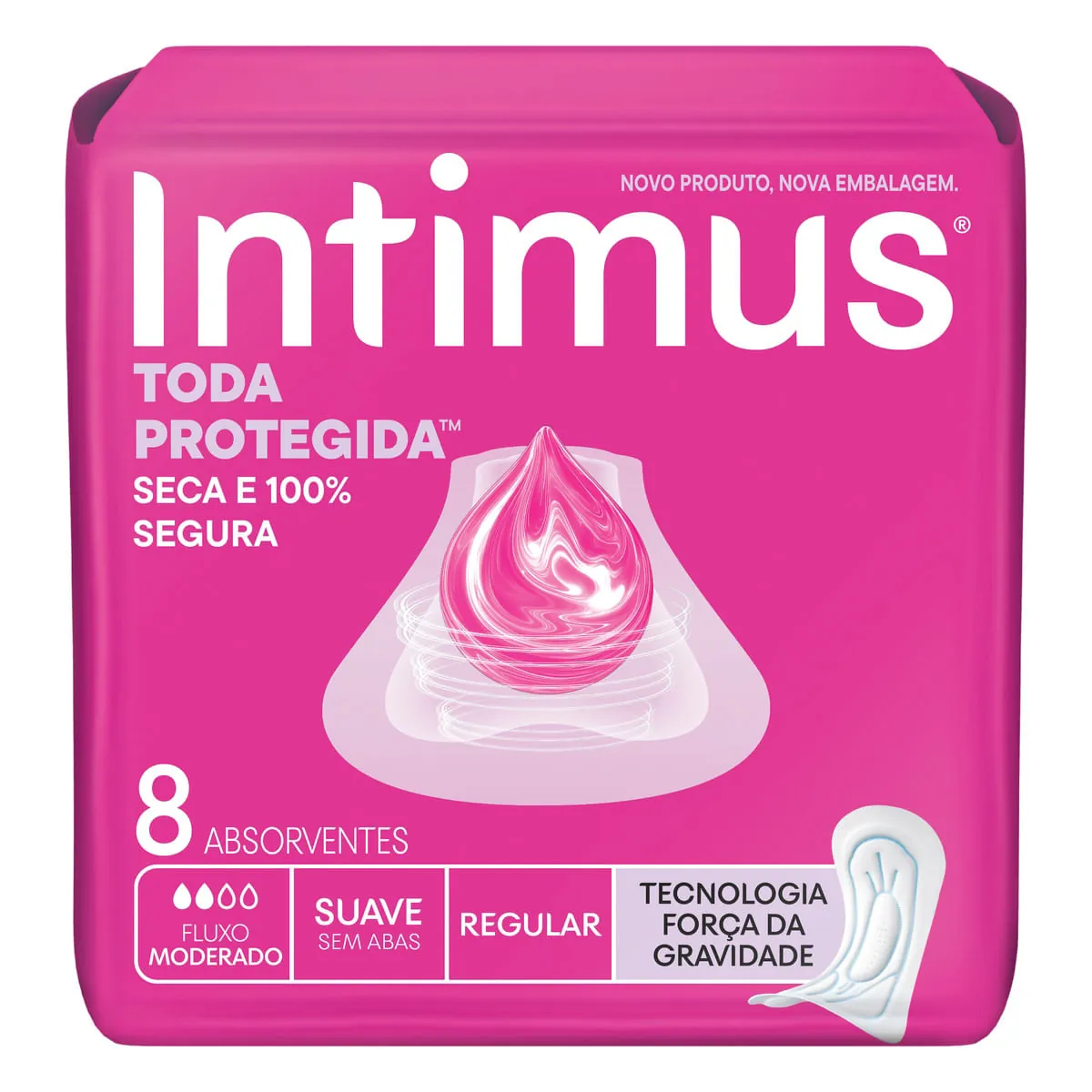 ABS INTIMUS GEL SUAVE S/ABAS C/8