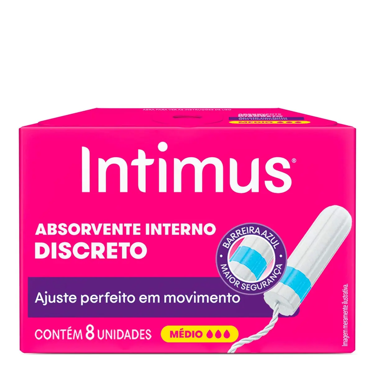 ABS INTIMUS INTERNO MEDIO C/8