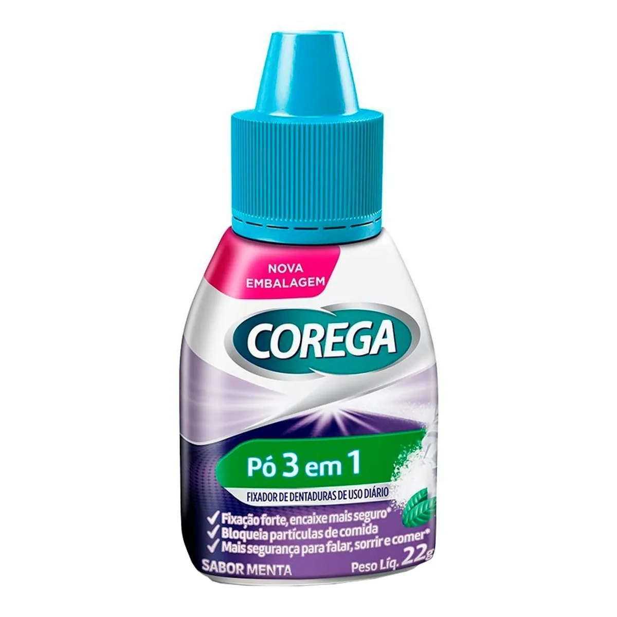 COREGA PO FIXADOR MENTA 22G