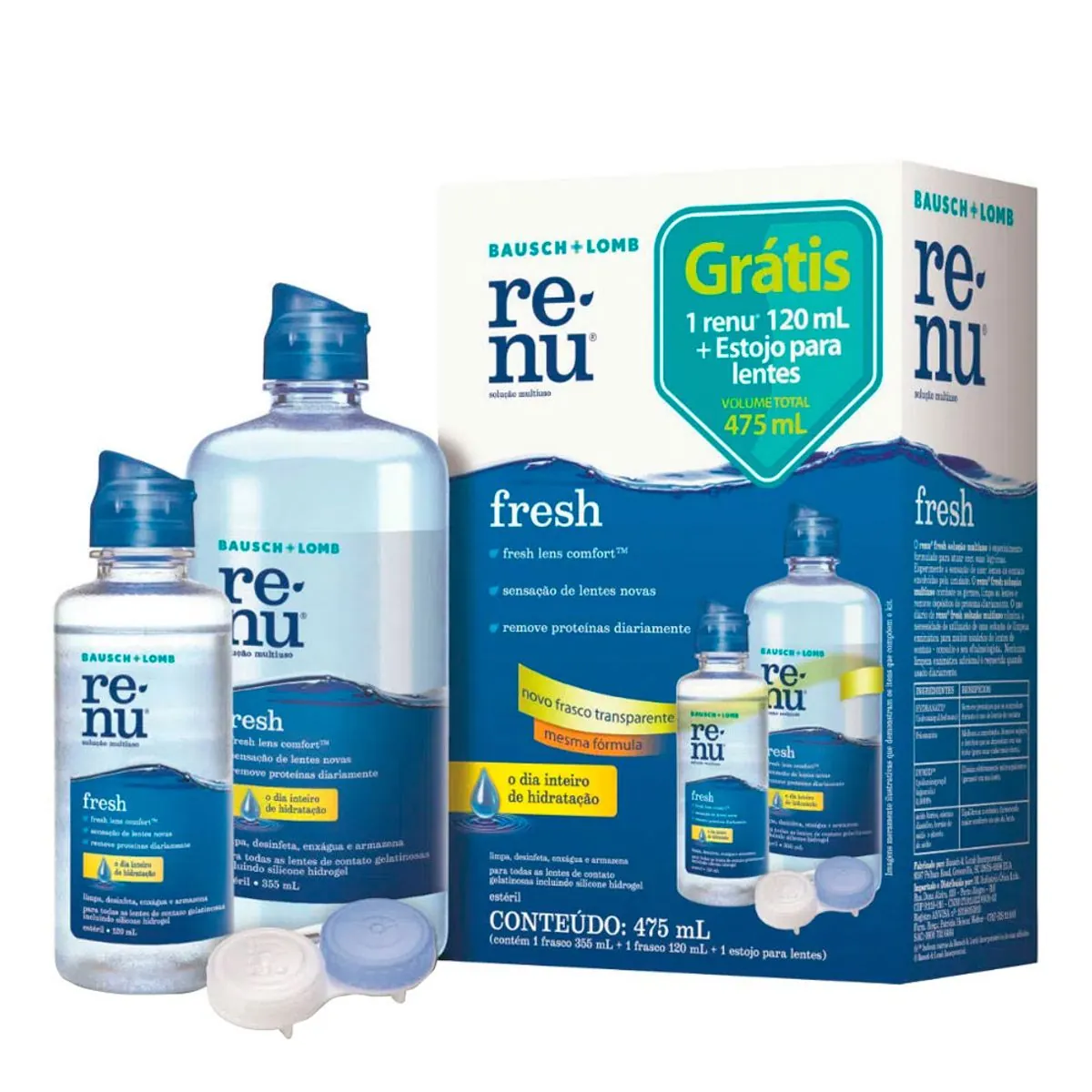RENU PLUS P/LENTE 360+120ML