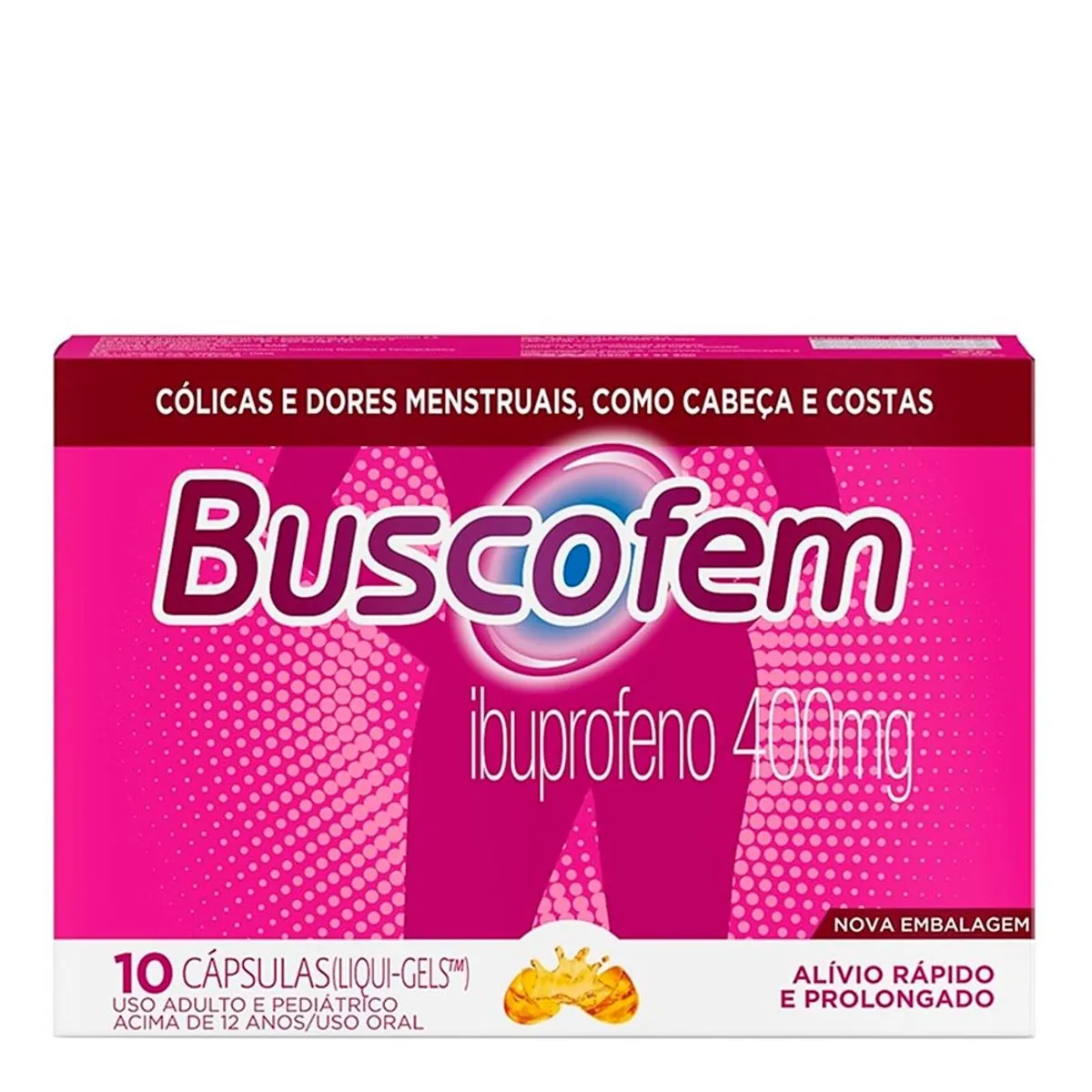 BUSCOFEM 400MG C/10