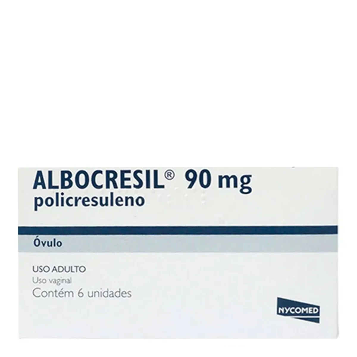 ALBOCRESIL C/6 OVULOS*vc06/25**