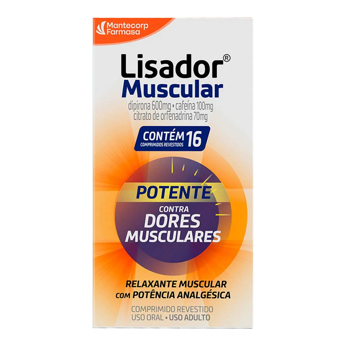 LISADOR MUSC 600+100+70MGC C/16