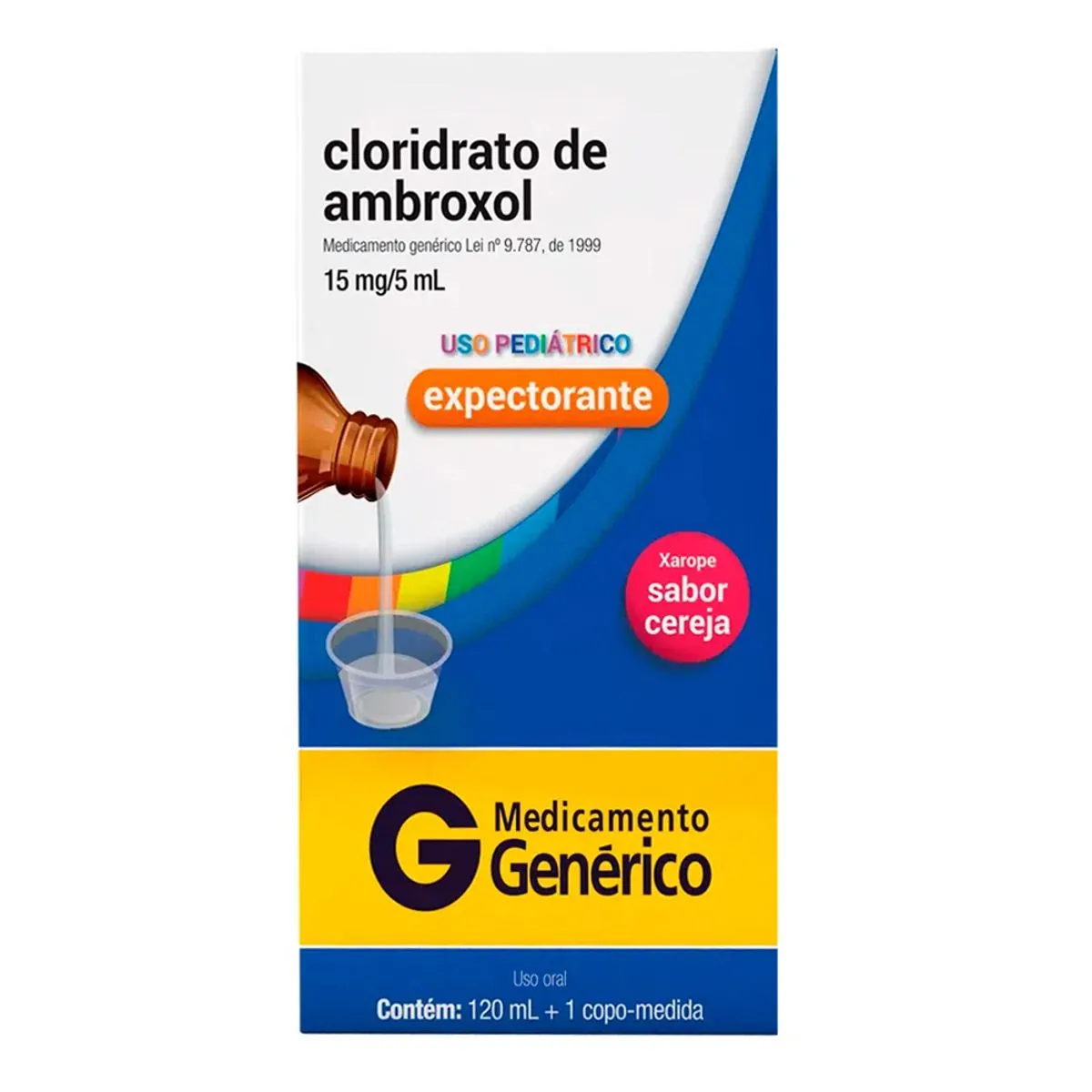CLOR AMBROXOL 15MG XPE INF 120ML CMD