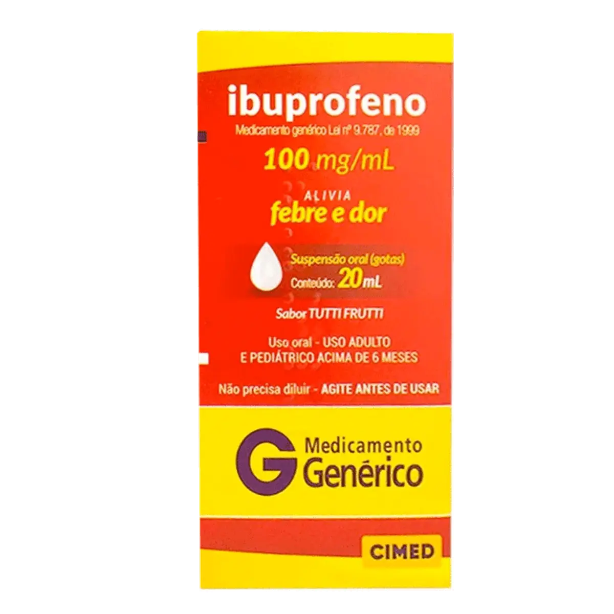 IBUPROFENO 100MG 20ML CMD