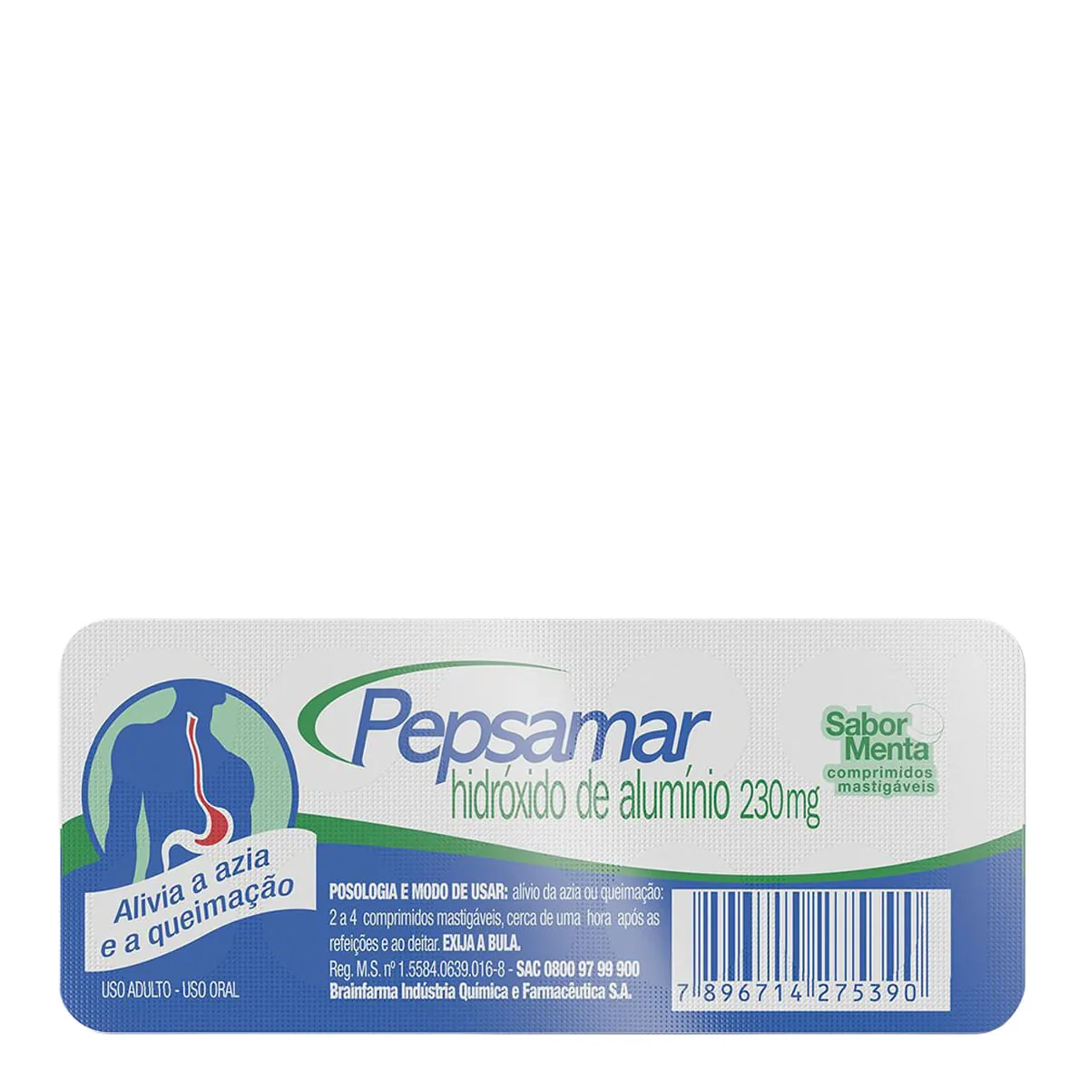 PEPSAMAR C/10 COMP **CARTELA**