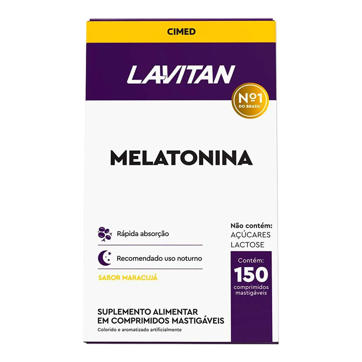 LAVITAN MELATONINA 0,21MG C/150 MARACUJA CMD