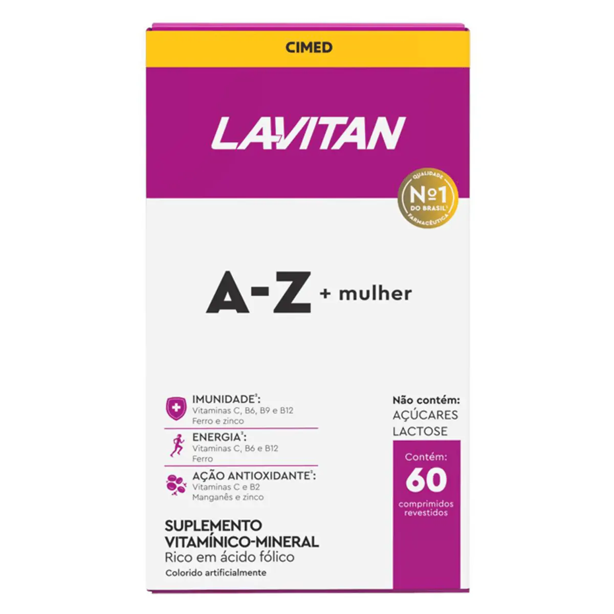 LAVITAN MULHER C/60 CIMED