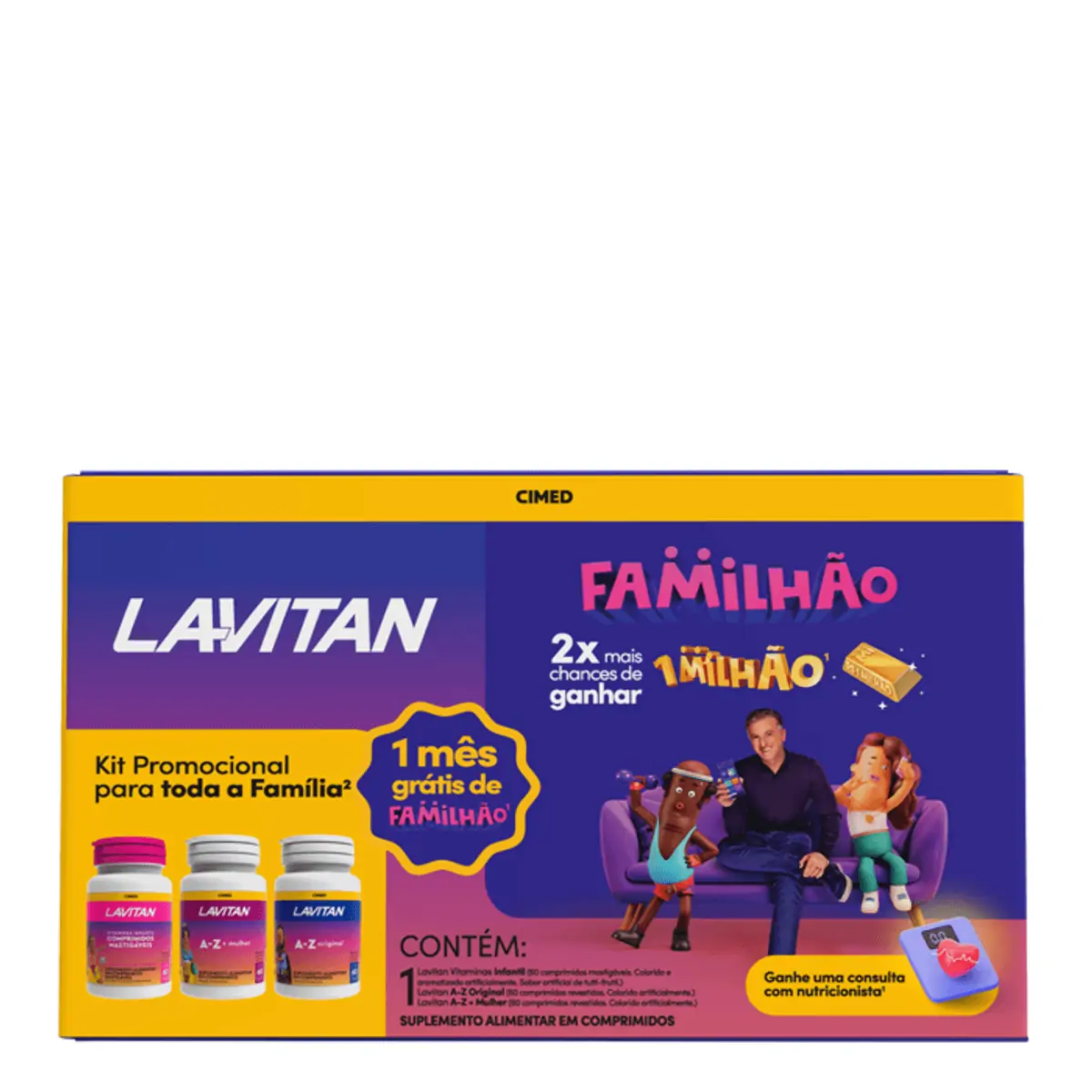 KIT LAVITAN FAMILHAO AZ ORIG+AZ MULH+INF