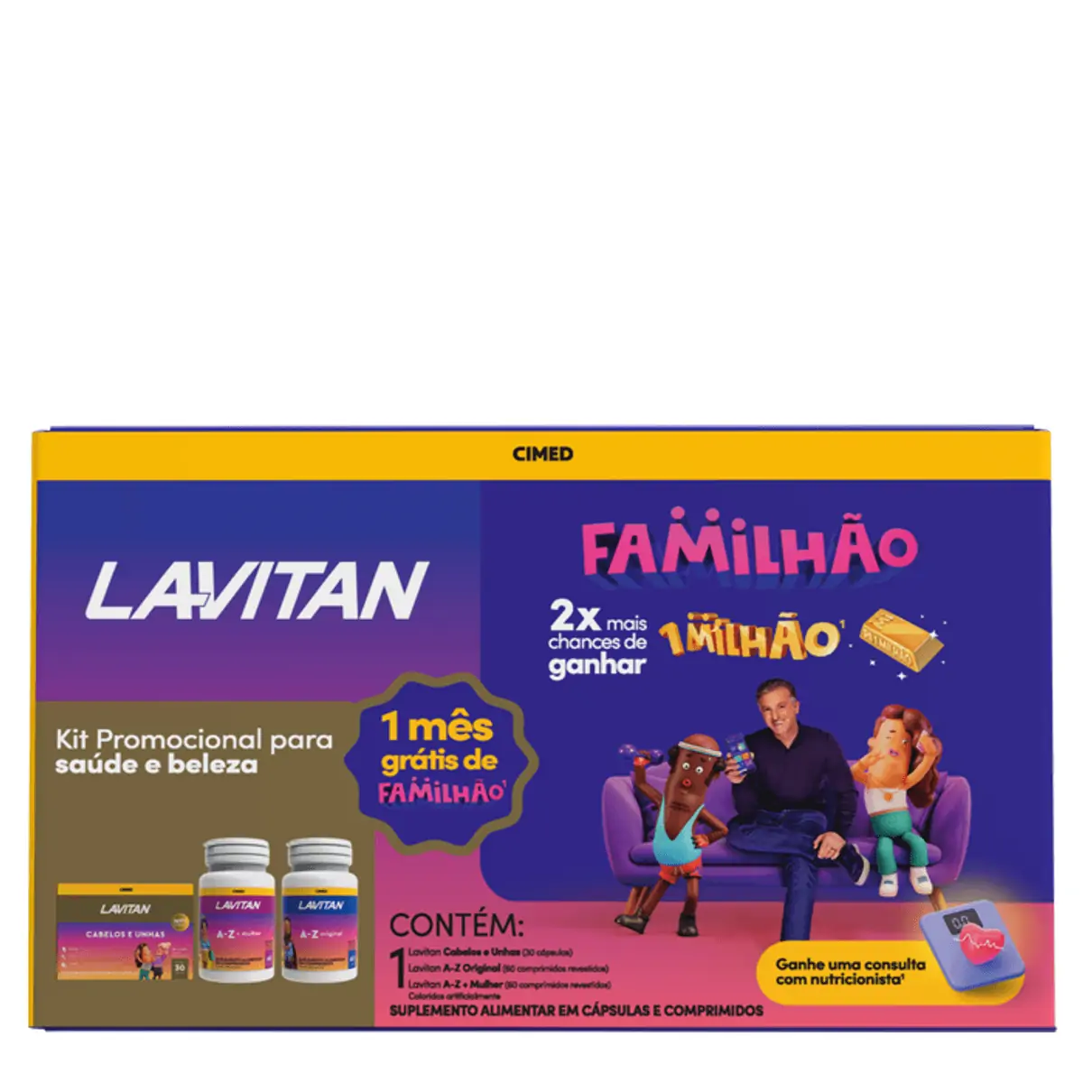 KIT LAVITAN FAMILHAO AZ ORI+AZ MULH+CAB