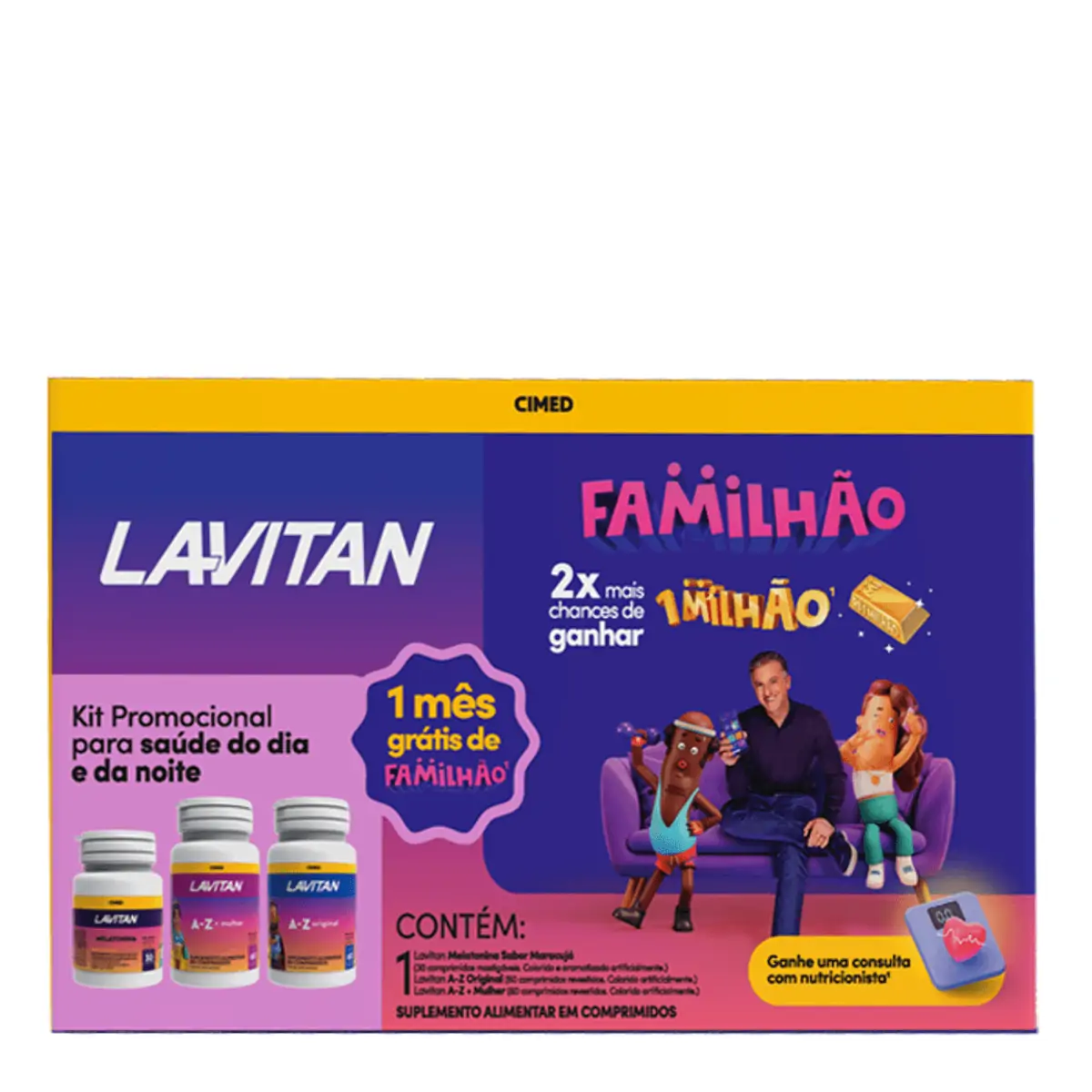 KIT LAVITAN FAMILHAO AZ ORI+AZ MULH+MELA