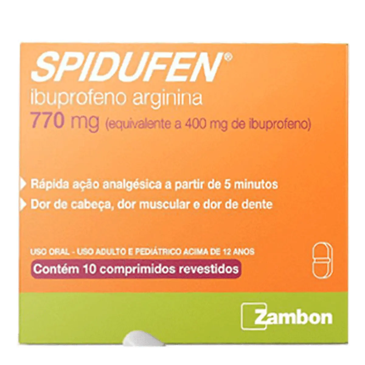 SPIDUFEN 770MG C/10 
