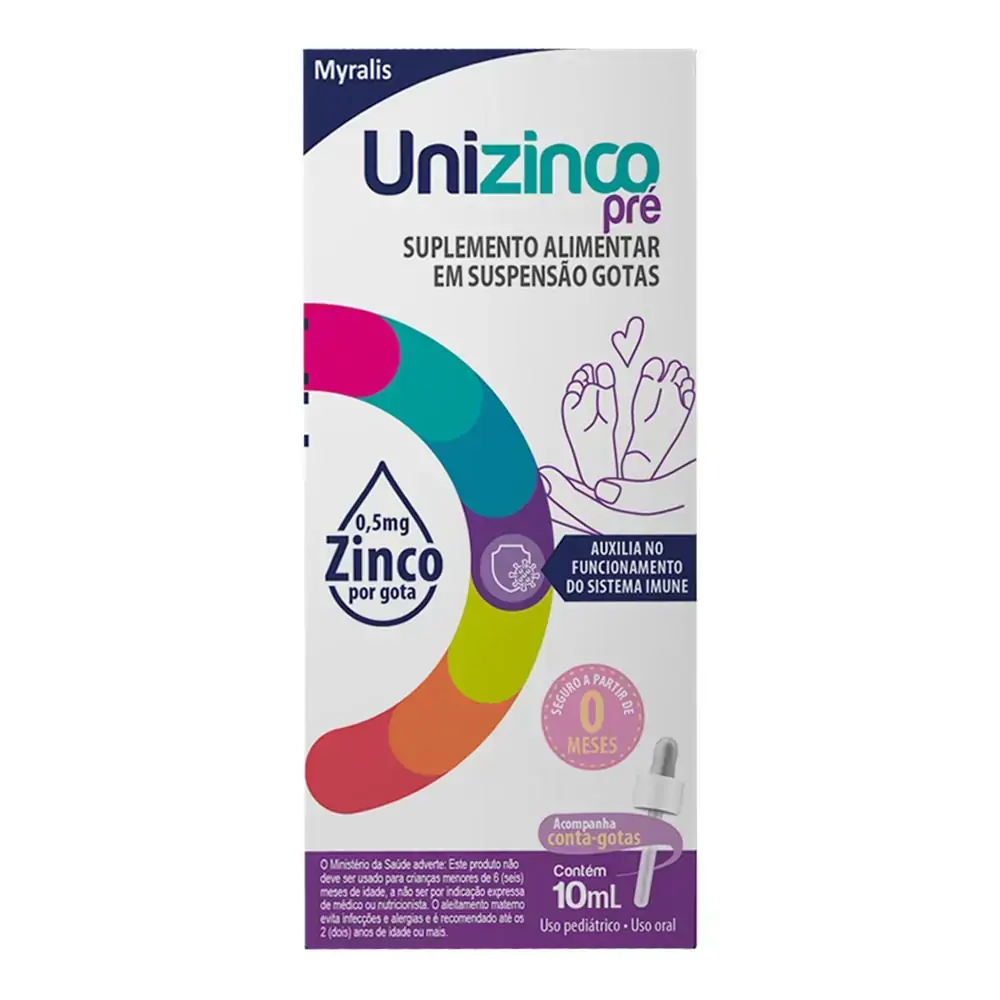 UNIZINCO PRE 10ML