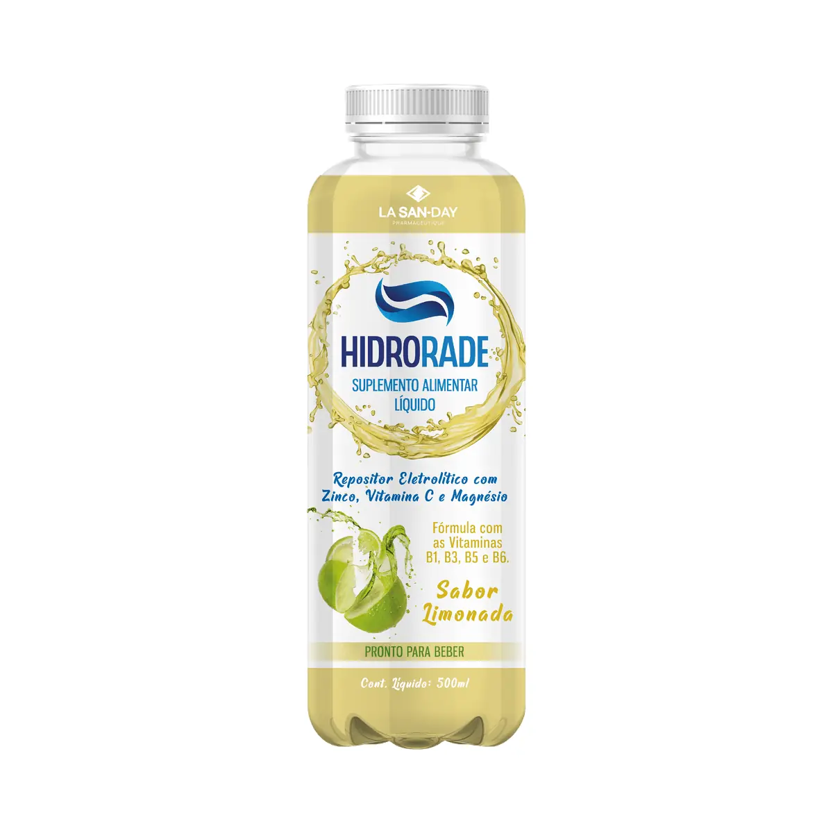 HIDRORADE SOL LIMONADA 500ML