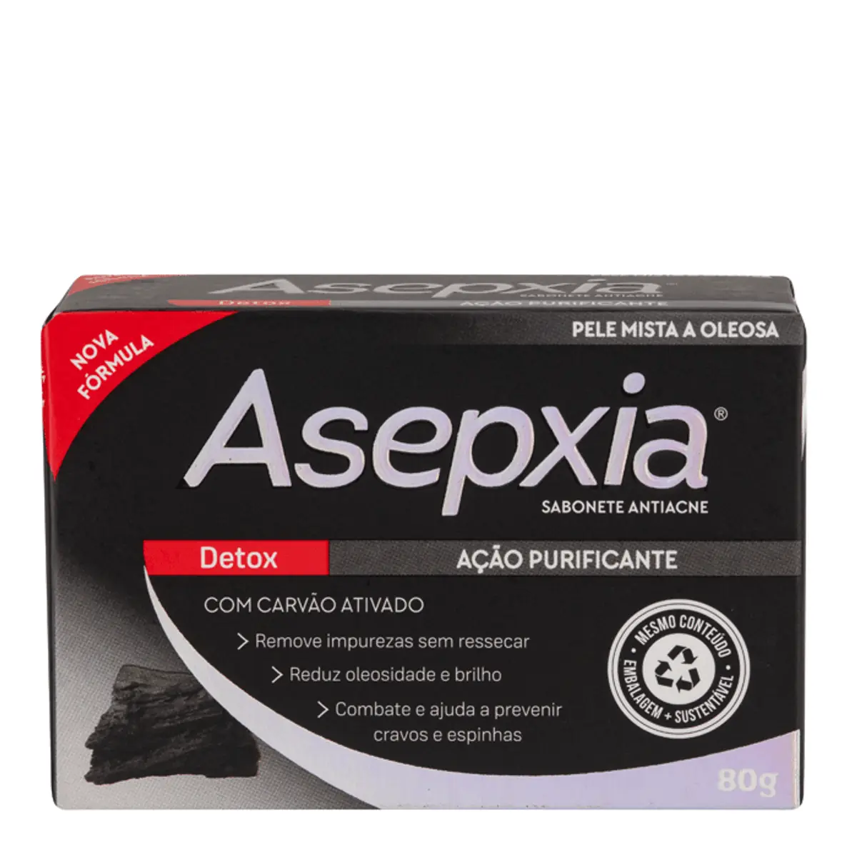 ASEPXIA SABONETE DETOX 80G