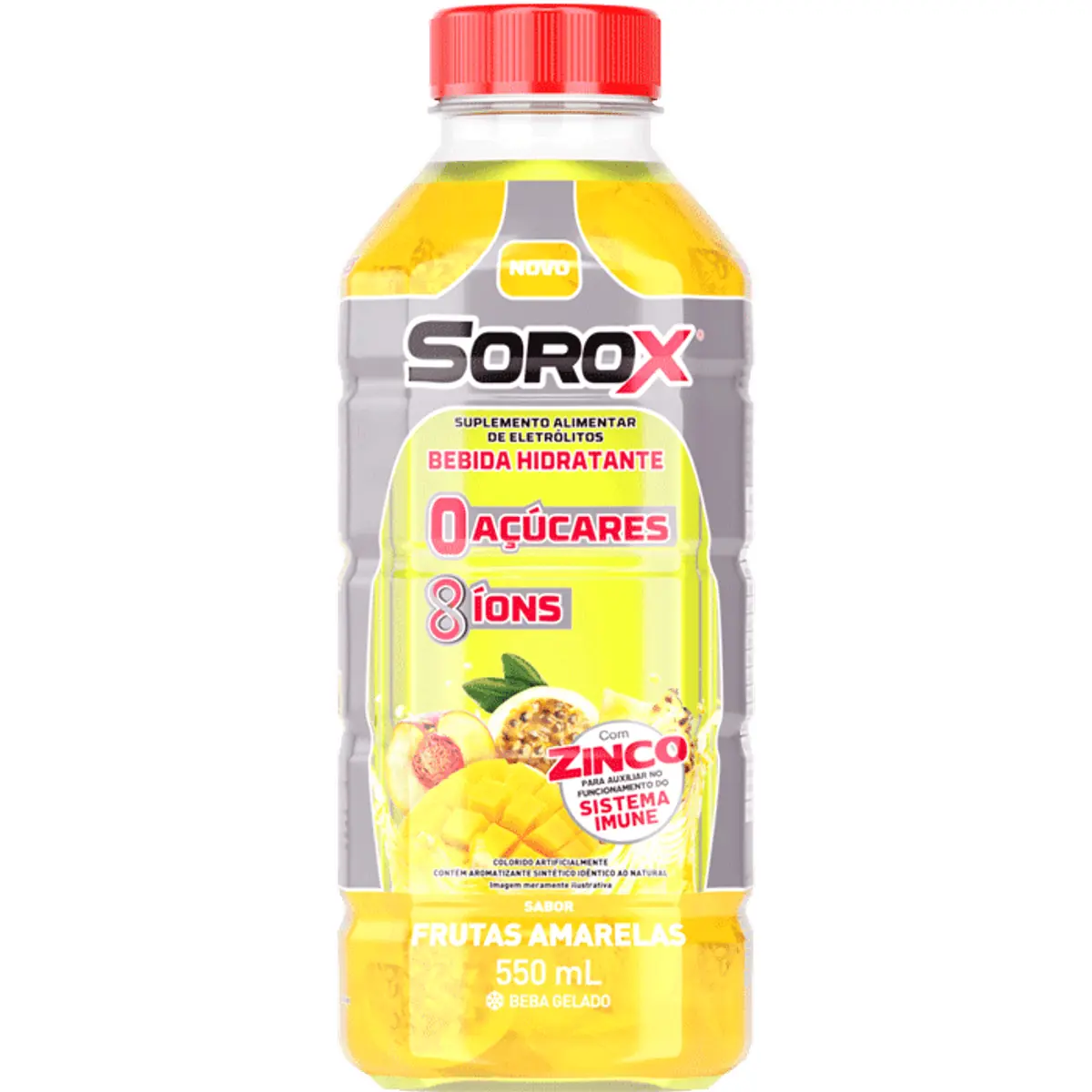 SOROX FRUTAS AMARELAS 550ML